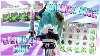 I finally got all the Easter Event prizes in Roblox MM2