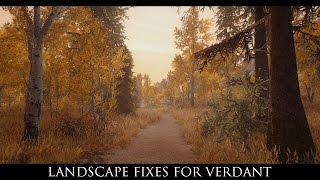 Skyrim SE Mods: Landscape Fixes For Verdant Grass SE