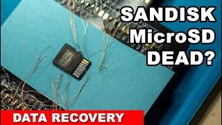 Sandisk MicroSD not detected - easy data recovery