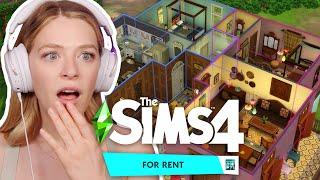 FIRST LOOK! let's play the sims 4 for rent (part 1/2)