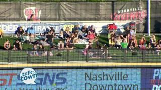 Dr. Megan Stauffer on Peanut Free Night at the Nashville Sounds baseball game