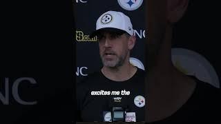 Aaron Rodgers on DK Metcalf #Steelers #NFL #Shorts