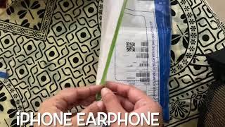 iPhone earphone unpacking/VL infotech