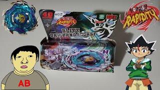 Beyblade Metal Fury Rapidity Blitz Striker Unboxing + Review