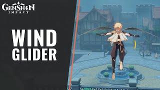 How to Use Wind Glider in Genshin Impact