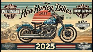 Top 7 Harley-Davidson Motorcycles of 2025 You Must See!