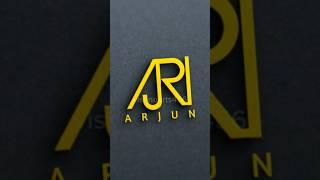 Art king ARJUN LOGO DRAW #ytshorts #popular #art #logo @MVK-Art