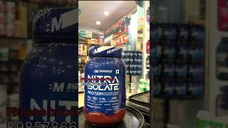 Big muscles nitra isolate protein #whey #supplements #fitnessbooster #shorts