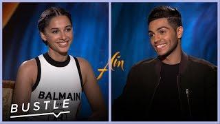 Naomi Scott & Mena Massoud Play Disney Movie Trivia | Bustle Cuts