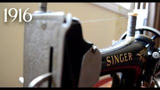 I Bought a 105 Year-Old Sewing Machine || Getting to Know a 1916 Singer Sewing Machine