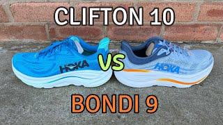 HOKA Clifton 10 vs Bondi 9 - Which One to Get?
