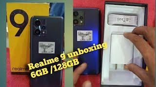 realme 9 6/128 unboxing.#REALME 9 UNBOXING#prosanta telecom#full details