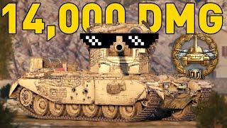 14,000 Damage in World of Tanks