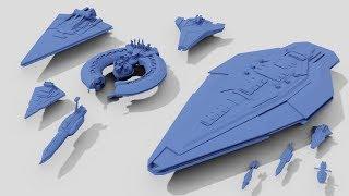 CLONE WARS Capital Ship Size Comparison (Republic/CIS) - Star Wars Lore