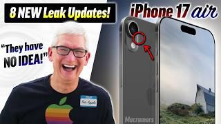 iPhone 17 Air will be INSANE! - 8 NEW Leak Updates!