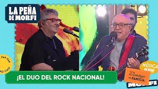 ¡Juan Carlos Baglietto y Lito Vitale en #LaPeñaDeMorfi! 