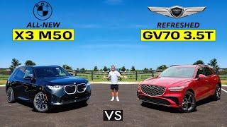 NEWCOMER VS. LEADER! -- 2026 Genesis GV70 vs. 2025 BMW X3: Comparison
