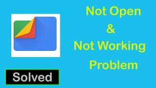 How to Fix Files by google App Not Working | Files by google Not Opening Problem in Android & ios