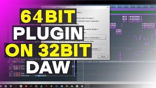 Make 64bit plugins work on a 32bit DAW and 32bit on 64bit.