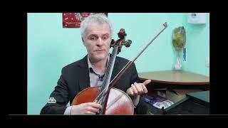 About the Suzuki Method on Russian TV (cello, 2 k+) in Moscow, short excerpt