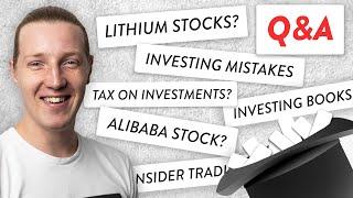 Lithium Stocks to Soar? Insider Trading Worries? Investing Taxes? - Stock Market Q&A