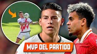 JAMES MVP, JUGADA de CALIDAD y REACCIÓN TODO SOBRE LA PRIMERA TITULAR l LUIS DIAZ PARTIDO LIVERPOOL