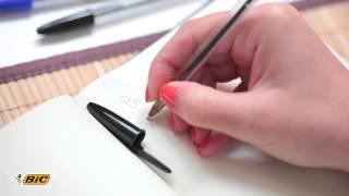 Using BIC Cristal ballpoint pen - 2014 video