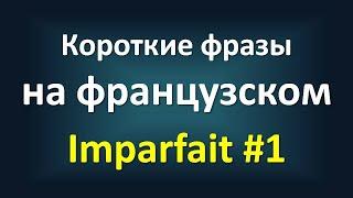 Фразы на французском с носителем языка ‒ Прошедшее время "imparfait" #1