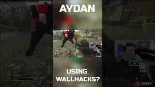 Is AYDAN Using WALLHACKS?! #Shorts