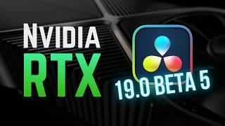 RTX Upscaling und SDR zu HDR Konvertierung! - DaVinci Resolve 19 Beta 5 Update