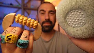 Facial massage therapy for ADHD that will keep you focused - ASMR Layered sounds