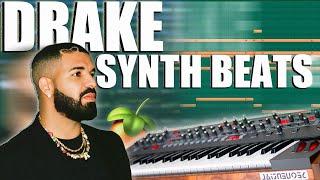 HOW TO MAKE NEW SYNTH BEATS FOR DRAKE | FL STUDIO TRAP TUTORIAL 2021