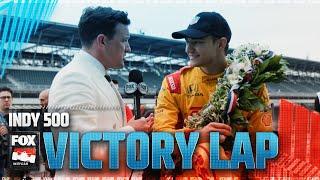 VICTORY LAP  Alex Palou on winning Indy 500: 'Best moment of my life' | INDYCAR on FOX
