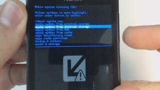 Nokia X hard reset