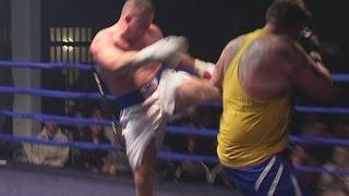 Unlicensed Boxer Bites! Stamps! & Kicks Opponent!