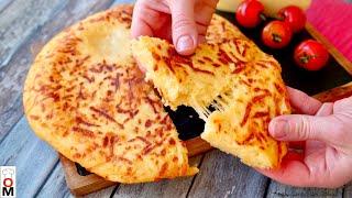 ЛЕНИВЫЙ ХАЧАПУРИ на сковородке за 15 минут | Simple recipe of KHACHAPURI