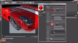 Whats New in VRayforC4D 1 8   VRay Car Paint Material SD clip7