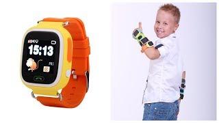 Детские часы с GPS трекером Smart Baby Watch Q100 обзор / Умные часы с телефоном