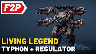 War Robots: Typhon Regulator - Free to Play Gameplay (No Commentary)   - WR F2P
