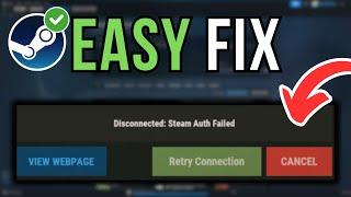 How To Fix Steam Auth Failed (2024)