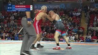 1/2 FS - 88 kg: W. SCHROEDER (GER) v. M. ROZOMASHVILI (GEO)