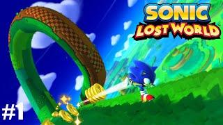 Sonic Lost World PC - (1080p) - Part 1 Windy Hill Zone & Zazz