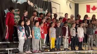 Langley Douglas Park Community school Xmas concert 2022