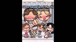 Mi familia de Avatar World  en la vida real  #avatarworld #shorts #avatarworldroleplay #tocalife