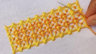 How to Split Stitch Embroidery for Beginners/twiced cross stitch Embroidery Stitches for Beginners/