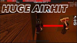 PLAYING WITH THE QUEEN OF AIRHITS? (PART 1) | FLEE THE FACILITY (ROBLOX)