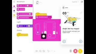 LEGO Spike Prime Hopper Programming Overview