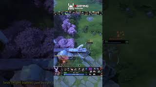 Queen of Pain 1v4 Solo Defend #dota2 #shorts #short