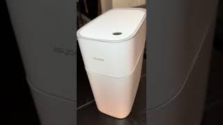 Upgrade Your Bathroom with a Smart Trash Can #smarttrashcan #trashcan