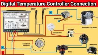 Digital Temperature Controller Wire Connection For Refrigerator